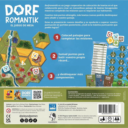 Jogo de tabuleiro Dorfromantik (espanhol)