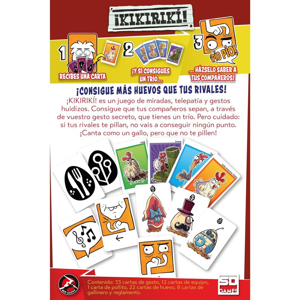Jogo de tabuleiro Kikiriki (espanhol)