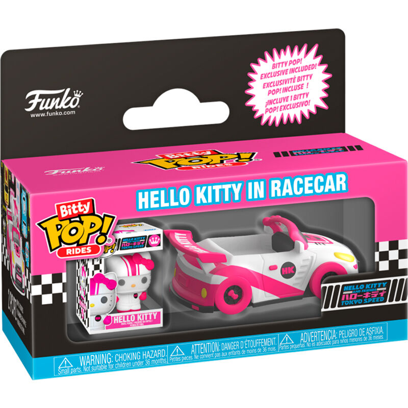 Boneco Bitty POP Ride da Sanrio Hello Kitty e Amigos Hello Kitty