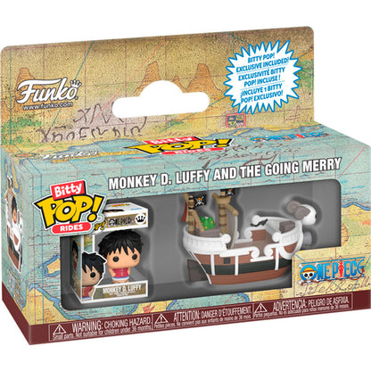 Figurka Bitty POP Ride One Piece Monkey D Luffy i Going Merry