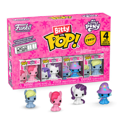 blister 4 figures bitty pop my little pony pinkie pie