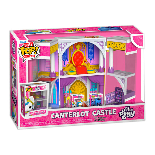 bitty boxes my little pony canterlot castle figure
