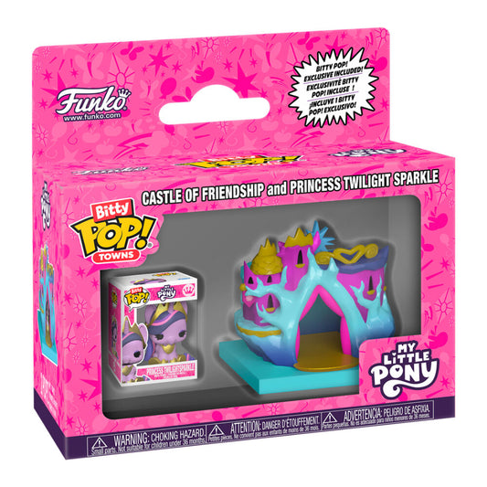 Figura Bitty POP Town My Little Pony Castillo de la Amistad y Princesa Twilight Sparkle