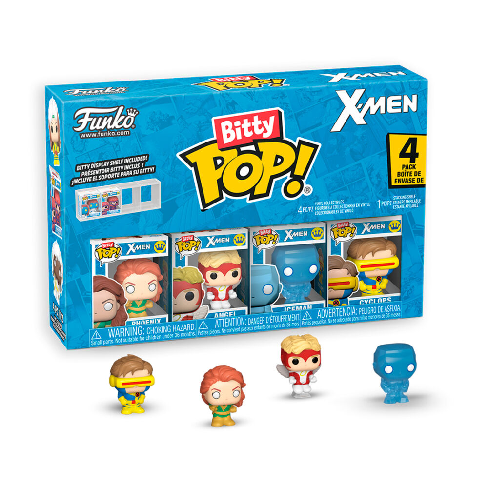 blister 4 figures bitty pop marvel x men jean gray