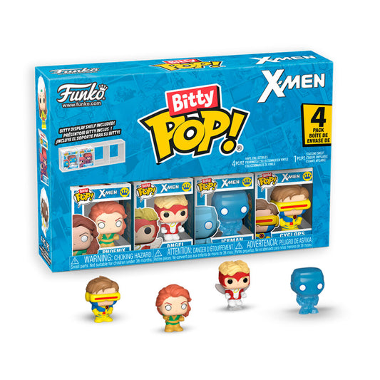 blister 4 figures bitty pop marvel x men jean gray