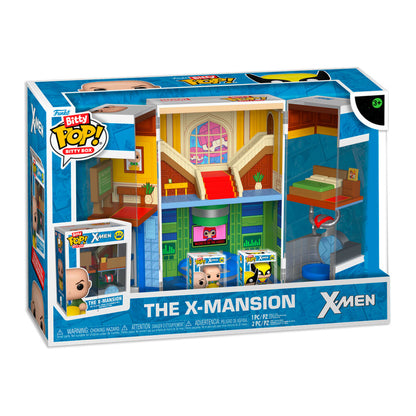 bitty boxes marvel x men the x mansion figure