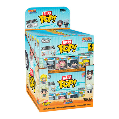 blister of 4 bitty pop naruto shippuden assorted figures
