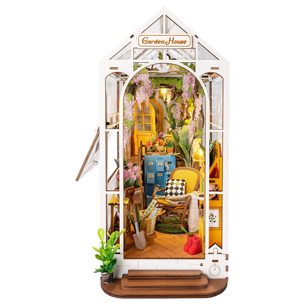 flower house bookend model kit (240 pieces)