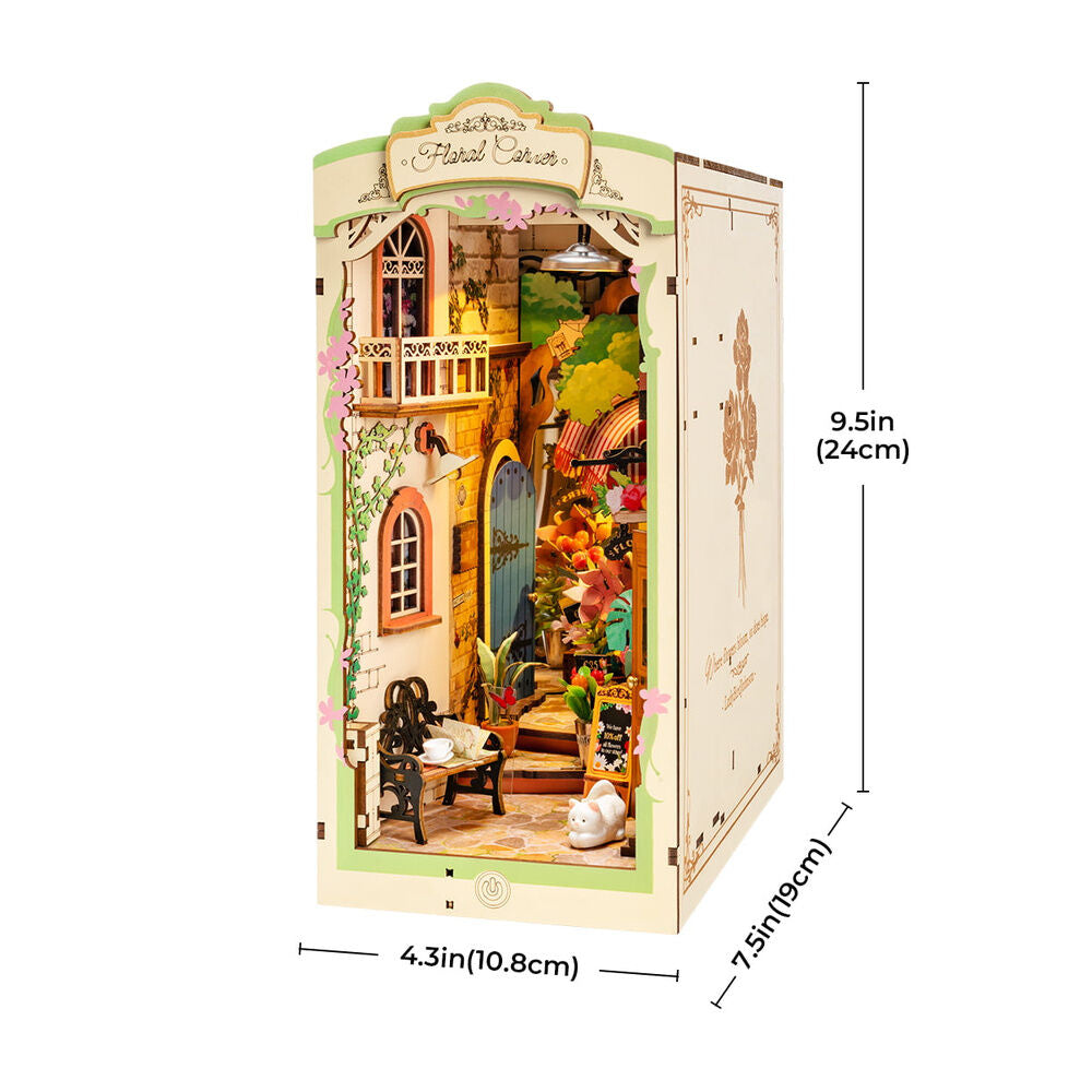 Floral Corner Model Kit 164pcs