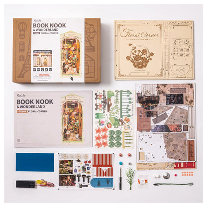 Floral Corner Model Kit 164pcs