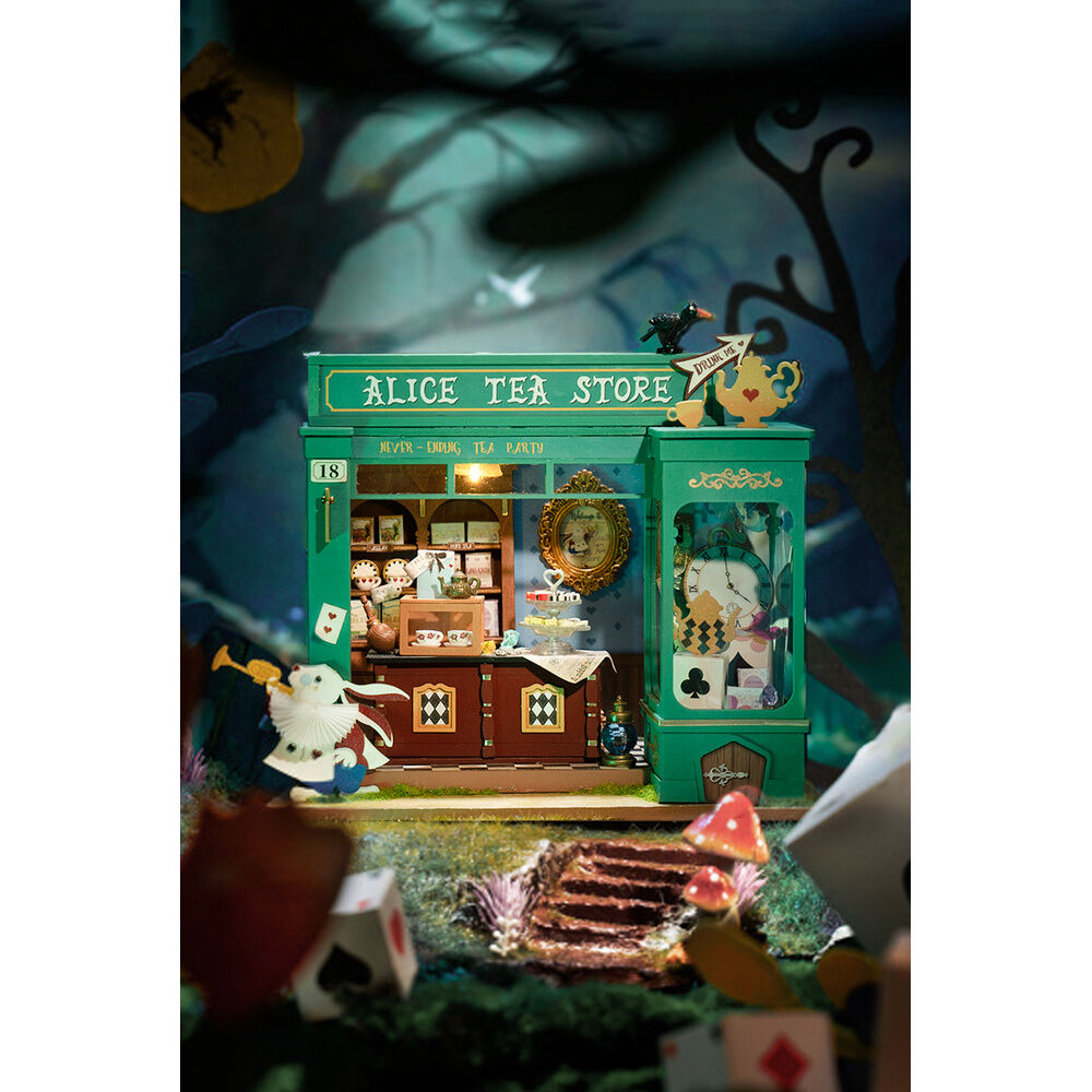 Alice's Tea Shop Modellbausatz  136 Teile