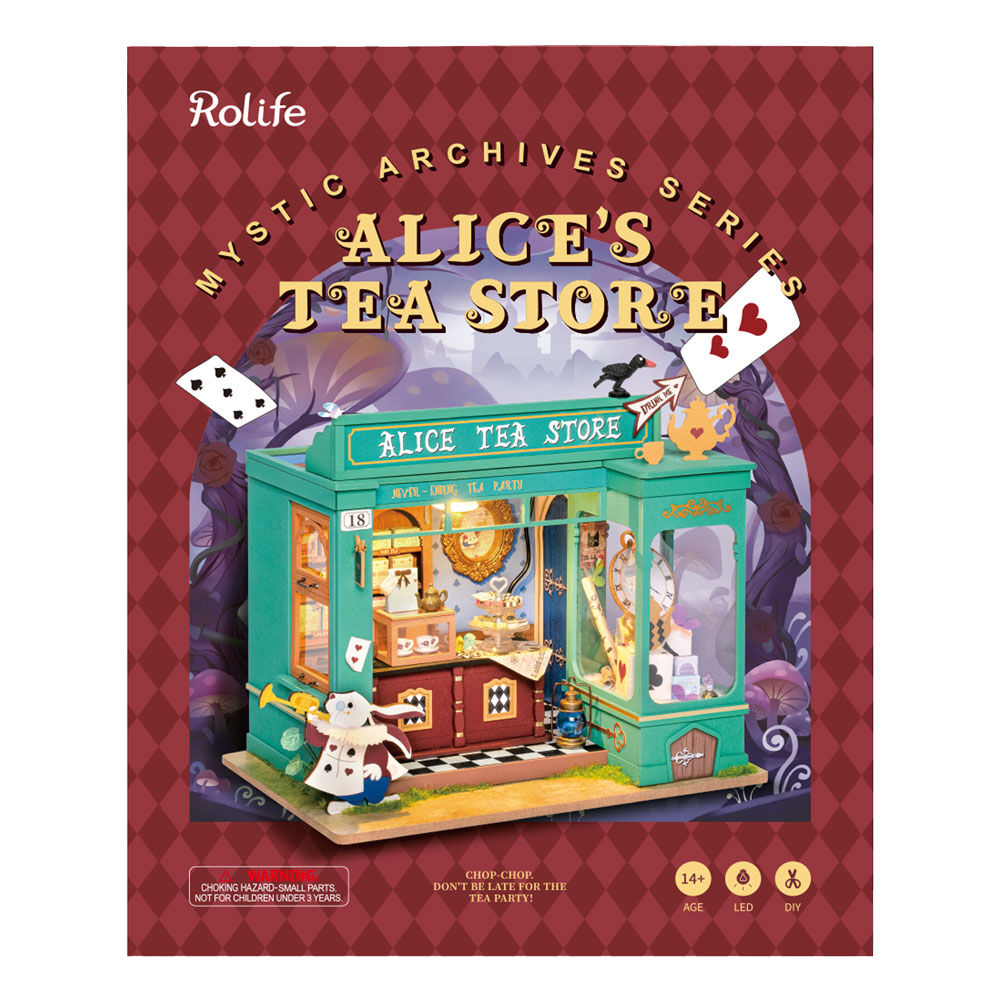 Alice's Tea Shop Modellbausatz  136 Teile