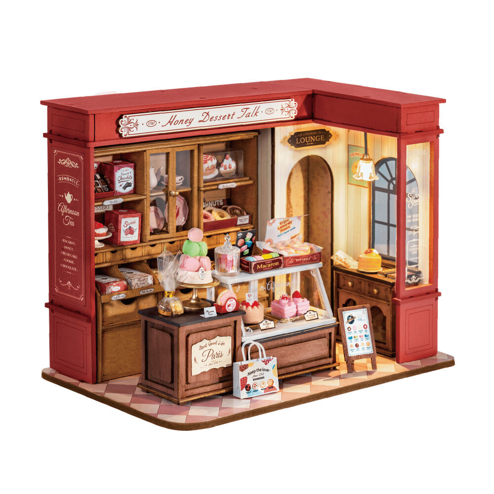model kit: talk about honey desserts (242 pieces)