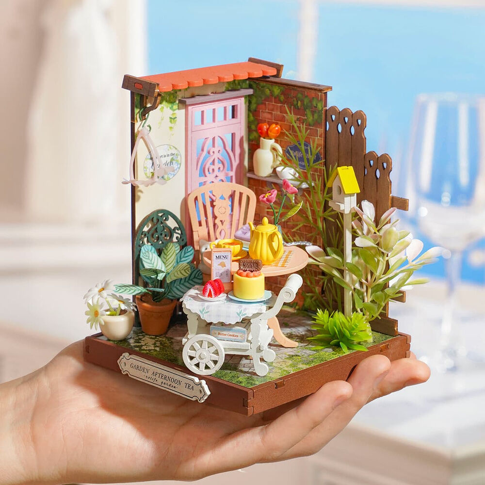 Kit modello di elegante giardino del tè 76 pezzi