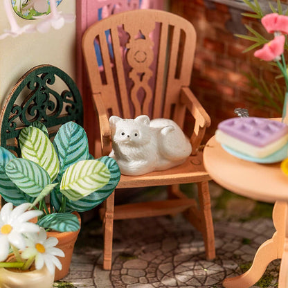 Kit modello di elegante giardino del tè 76 pezzi