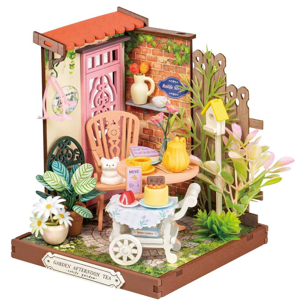 elegant tea garden model kit 76pcs