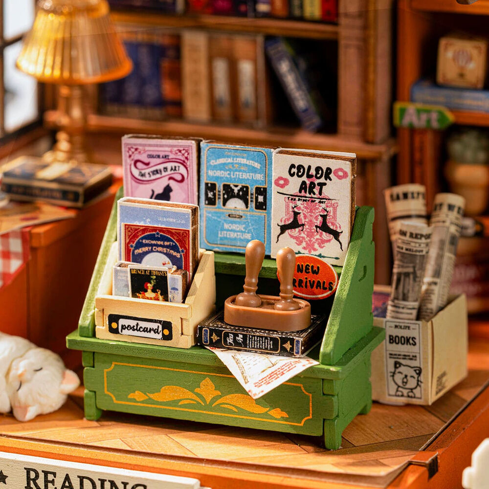 Maqueta de la librería Muse 68 piezas