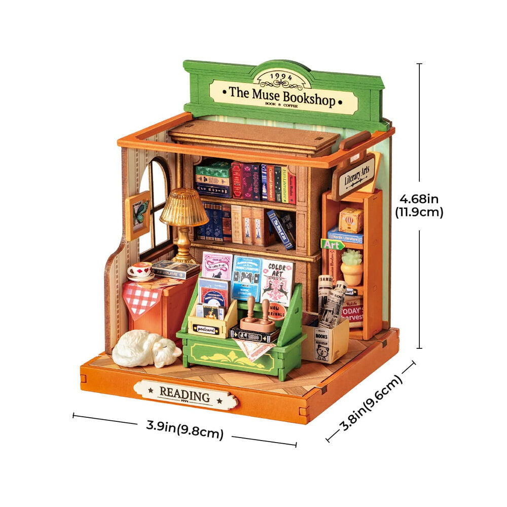 Maqueta de la librería Muse 68 piezas