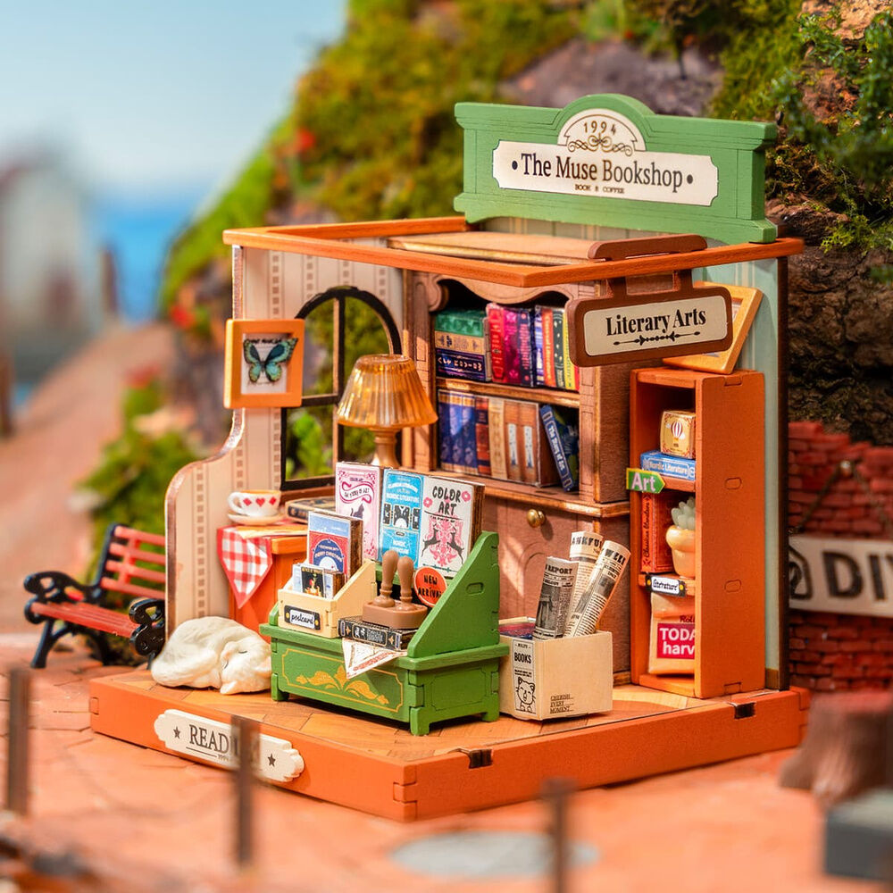 Maqueta de la librería Muse 68 piezas
