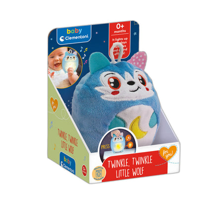 luminous little wolf plush