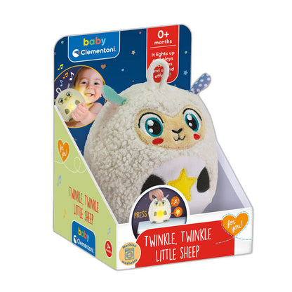 shiny little sheep plush toy
