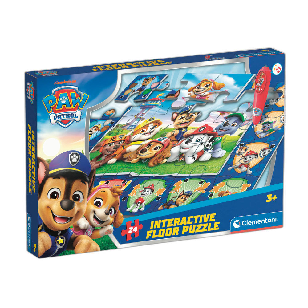 paw patrol interactive puzzle 24pcs