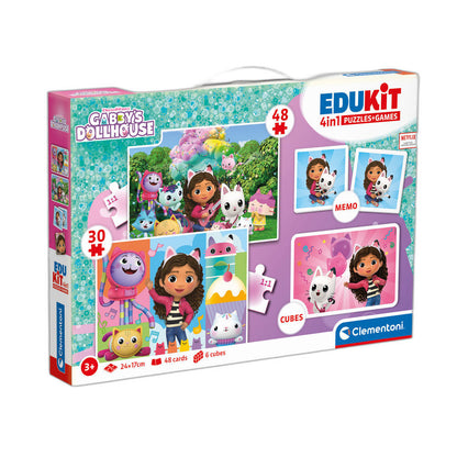 edukit 4 in 1 gabby's dollhouse