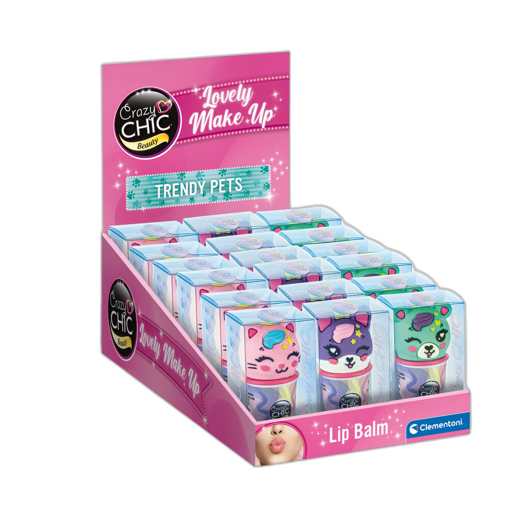 trendy pets crazy chic lip balm assortment