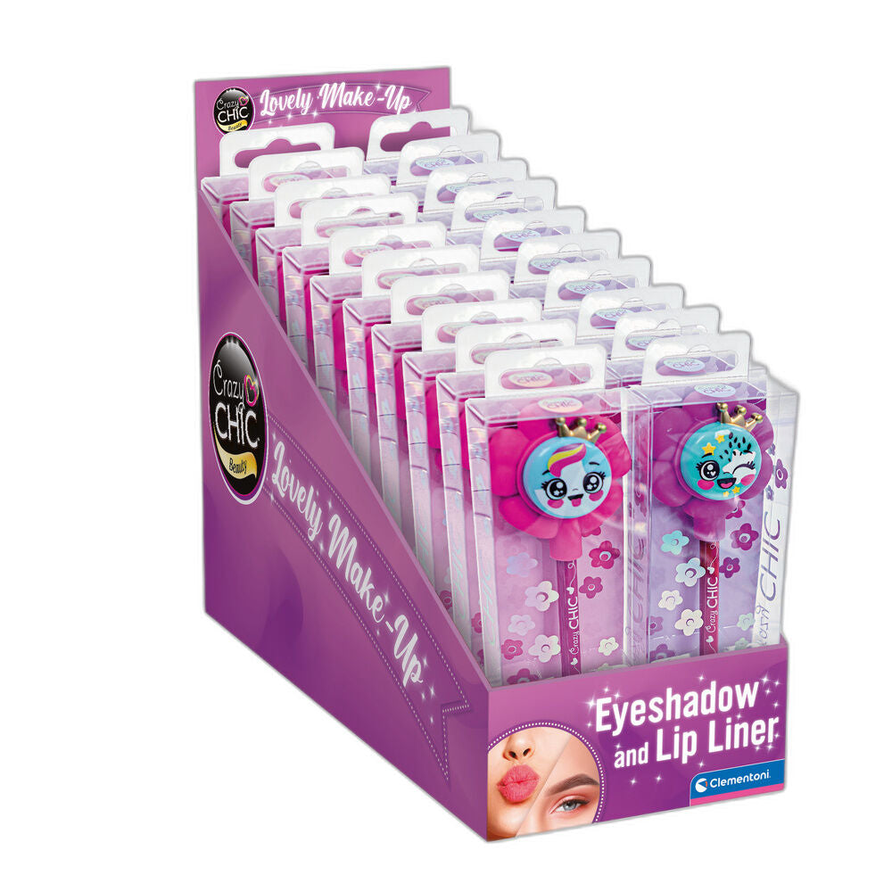 daisy crazy chic assorted eyeshadow  lipstick set