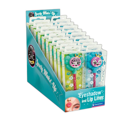 lily crazy chic assorted eyeshadow  lipstick set