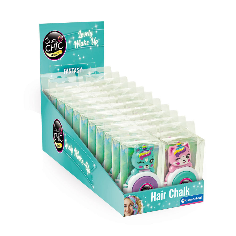 fantasy crazy chic hair chalk assortment
