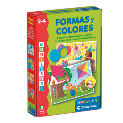 montessori shapes and colors