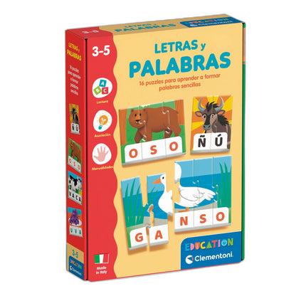 spanish letters and words