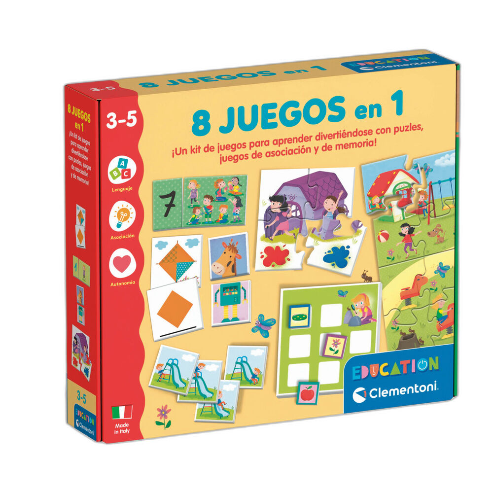 8 games in 1 (spanish)