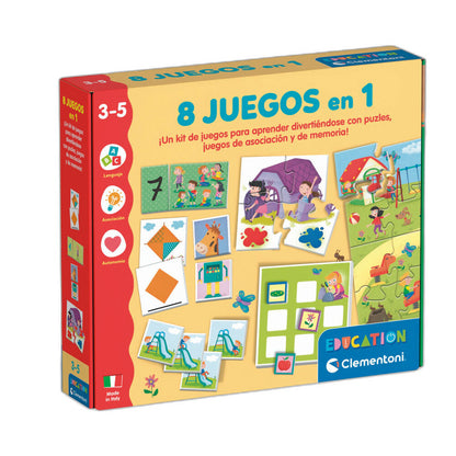 8 games in 1 (spanish)