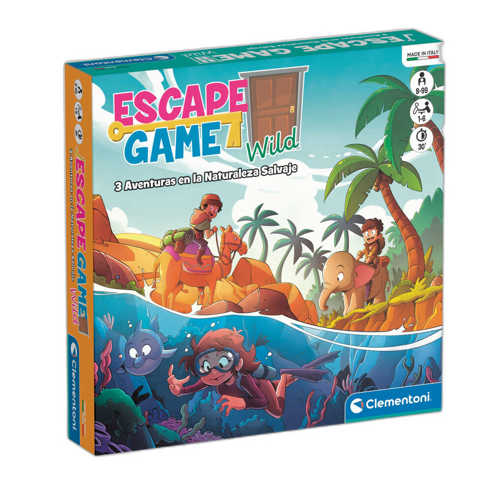 escape game wild board game (spanish)