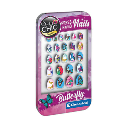 Butterfly Crazy Chic Nail Set