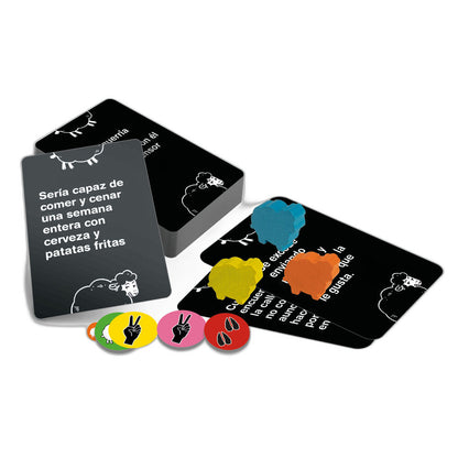 Schwarzes Schaf Spiel auf Spanisch