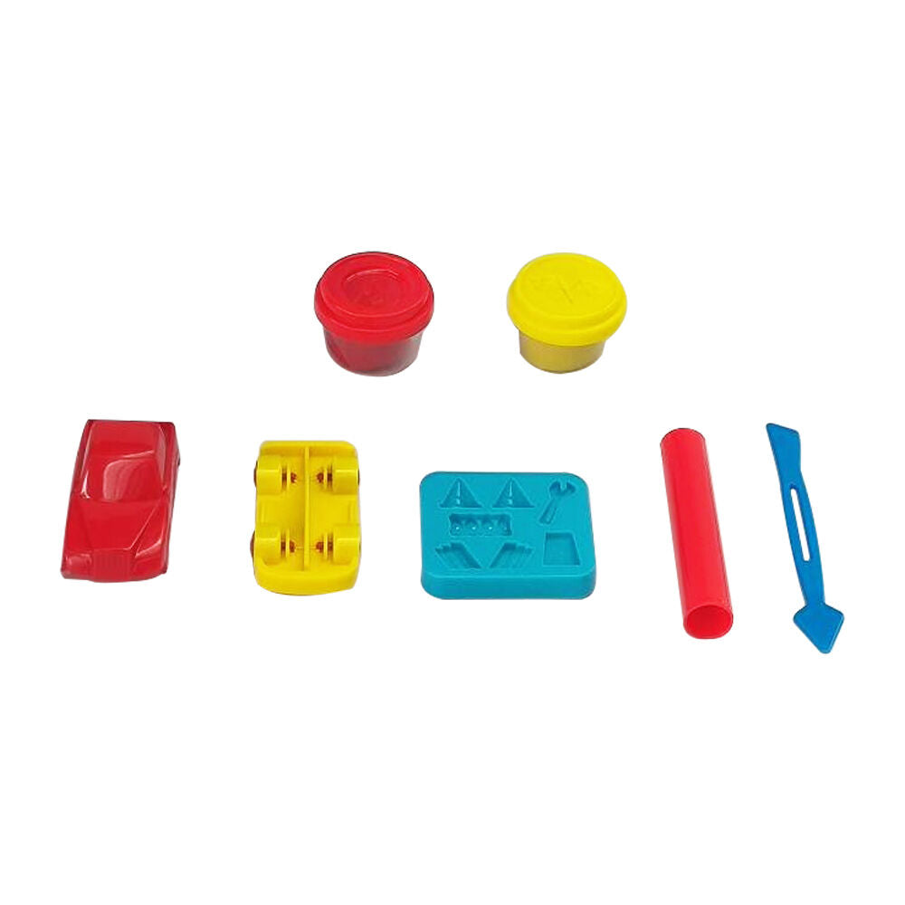 Circuit Hot Wheels Play Doh avec 4 bacs