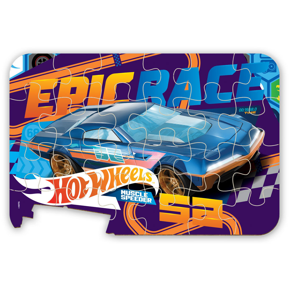 Tavola puzzle Hot Wheels
