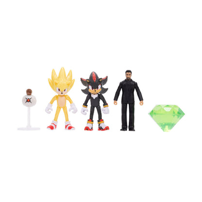 Blister 5 figures wave 1 Sonic 3 6cm
