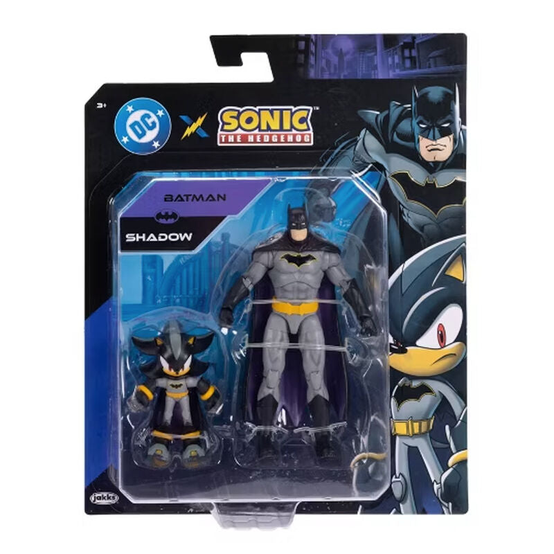 Blister 2 figures Batman & Shadow Sonic The Hedgehog