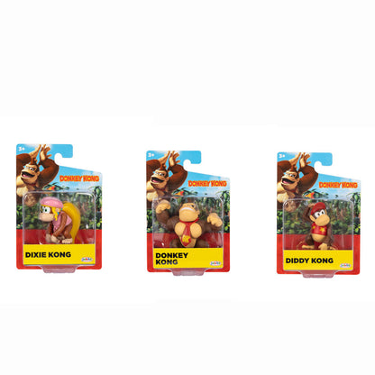 donkey kong figure 6cm assorted