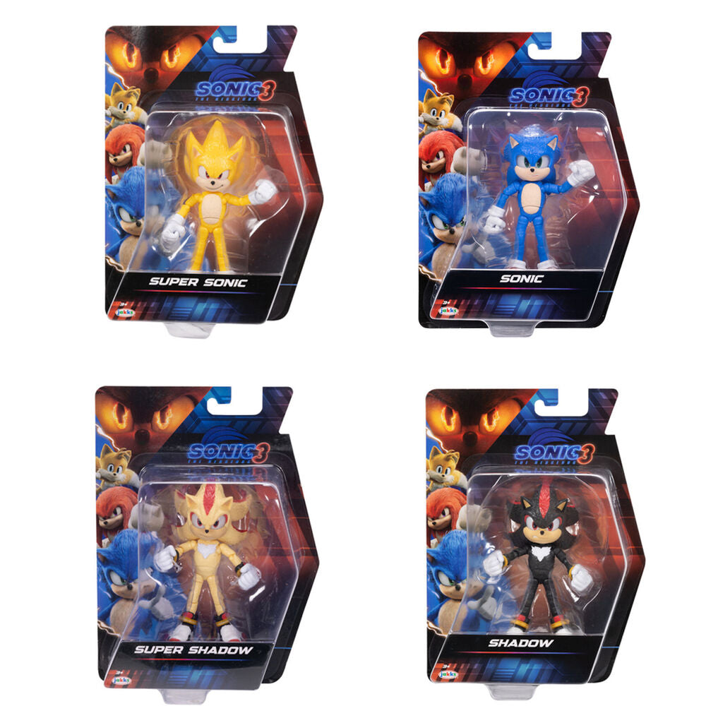 sonic 3 wave 4 figure 13cm assorted