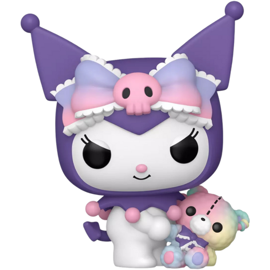 kuromi pop figure  kuromi with bear exclusive