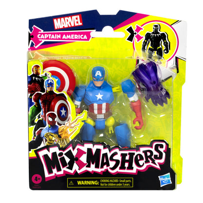 captain america mix mashers marvel figure 12cm