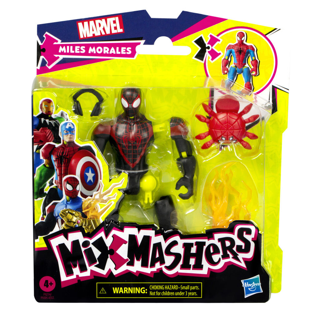 miles morales mix mashers marvel figure 12cm
