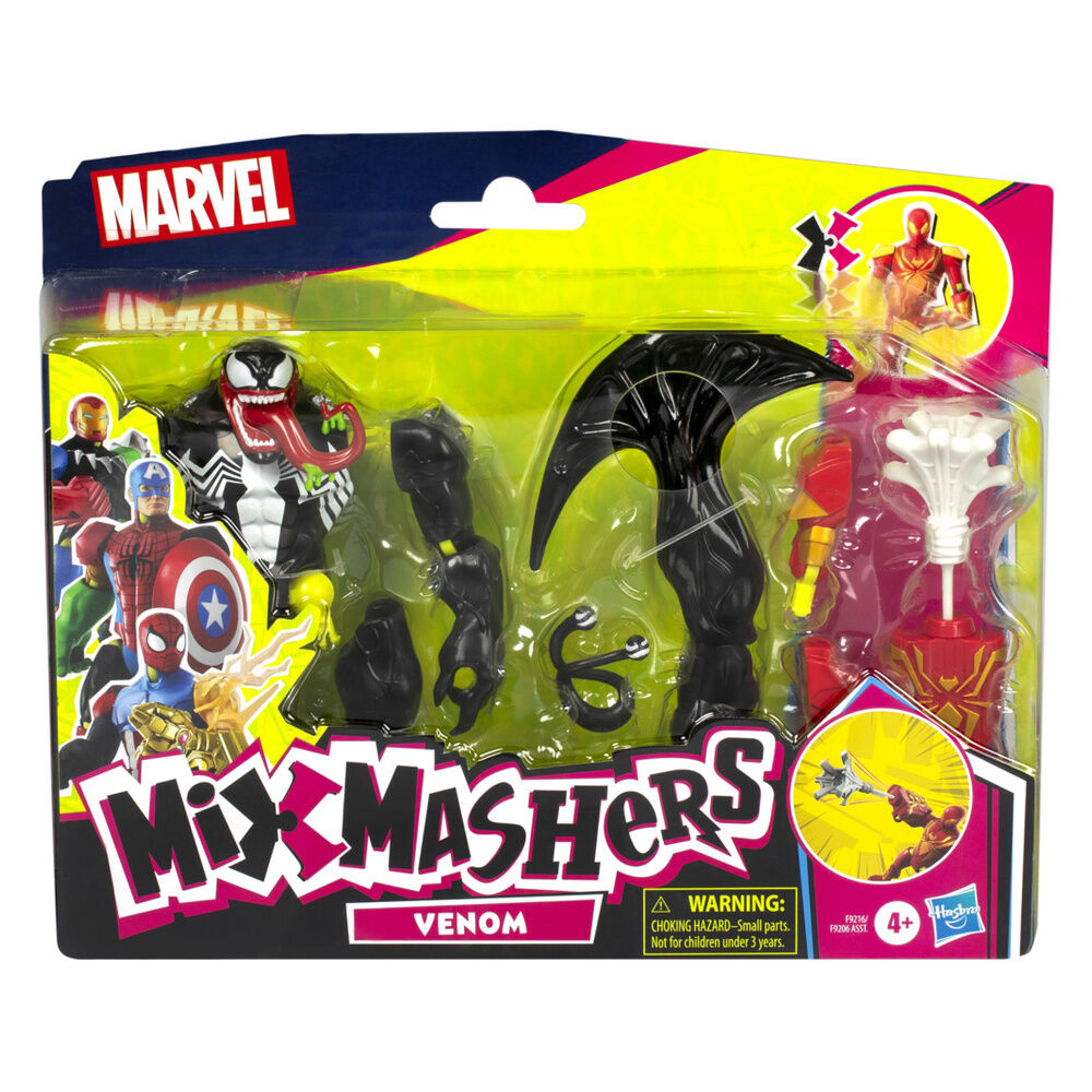 venom deluxe mix mashers marvel figure 12cm