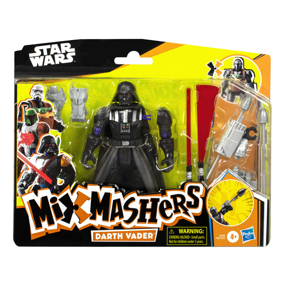 darth vader deluxe mix mashers star wars figure 12cm