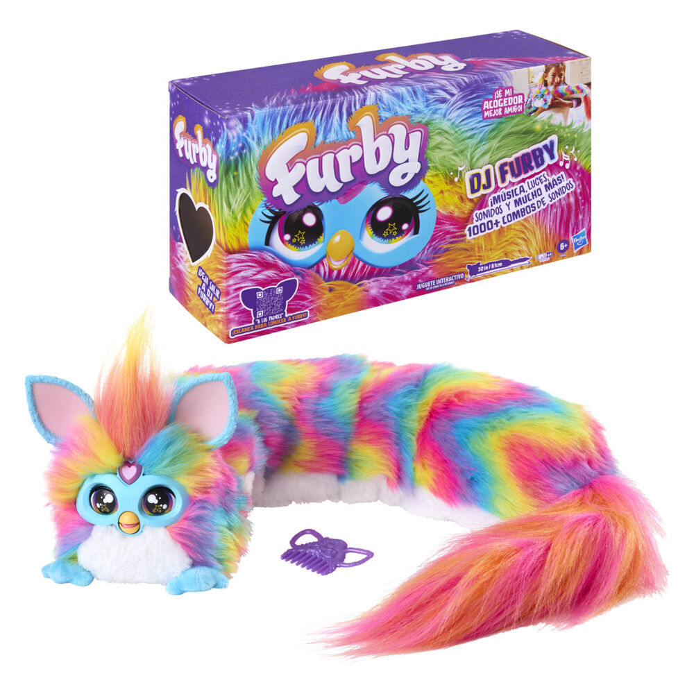 interactive dj furby doll (spanish)